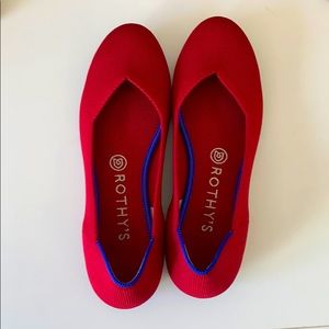 Rothy’s  rounded toe ballet flats